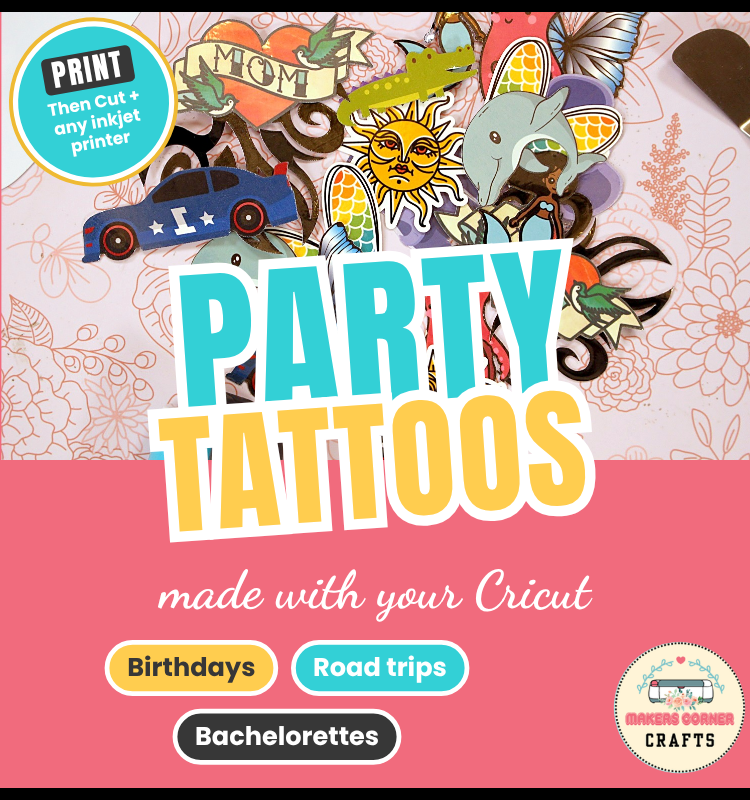How to Make Temporary Tattoos with Cricut