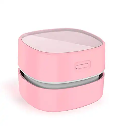 ODISTAR Desktop Vacuum Cleaner,Mini Table dust Sweeper
