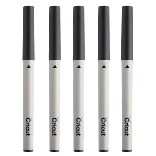 Cricut Black Pen Set, Multicolor 5 Count