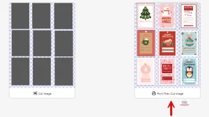 Free Printable Holiday Tags Made With Cricut Print Then Cut 11 Step 10 select print then cut
