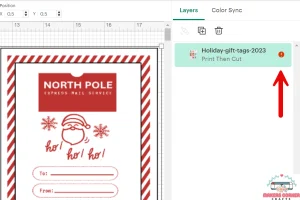 Free Printable Holiday Tags Made With Cricut Print Then Cut 15 Step 14 warning label