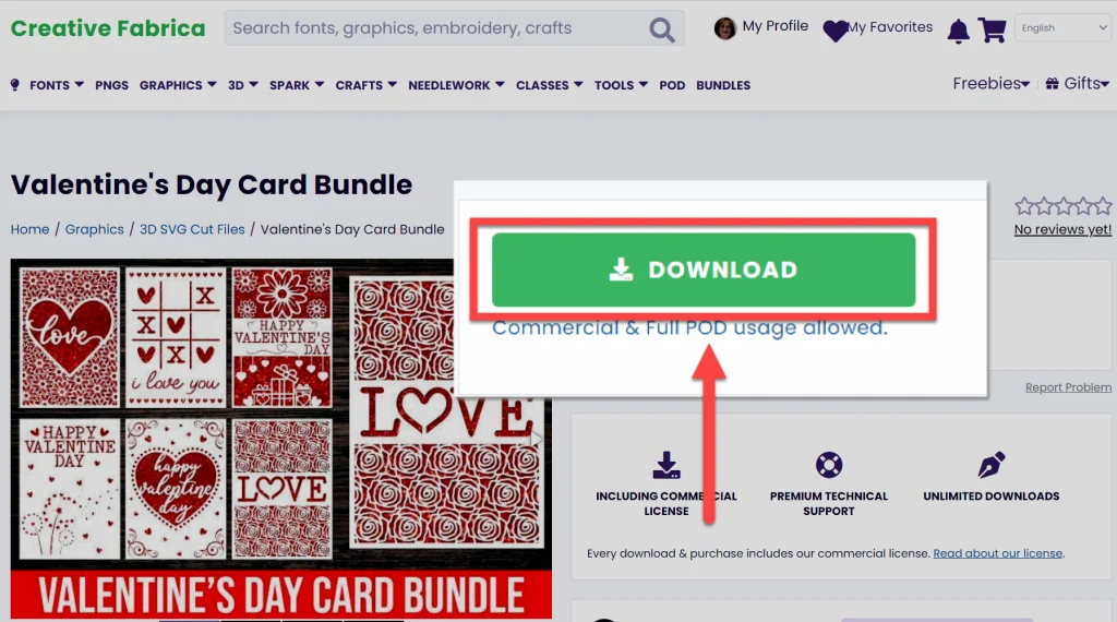 Easy Cricut Valentine's Day Card Ideas Using Cutaway Cards 2 2-Creative-Fabrica-download