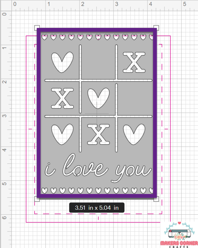 Easy Cricut Valentine's Day Card Ideas Using Cutaway Cards 30 select the design