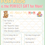Free Mother's Day Questionnaire