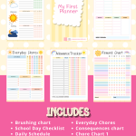 My First Planner Pink and Yellow (4)