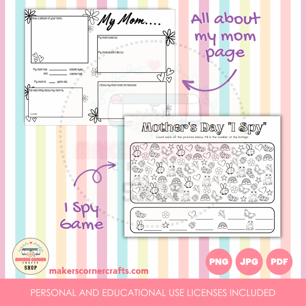 Mother's Day Activity Bundle 2