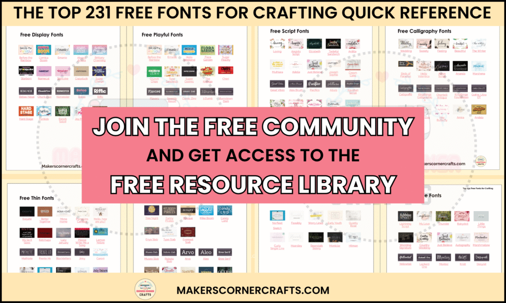 The Complete Guide to Adding Fonts to Cricut Design Space 3 Top Free Fonts for Cricut Crafting