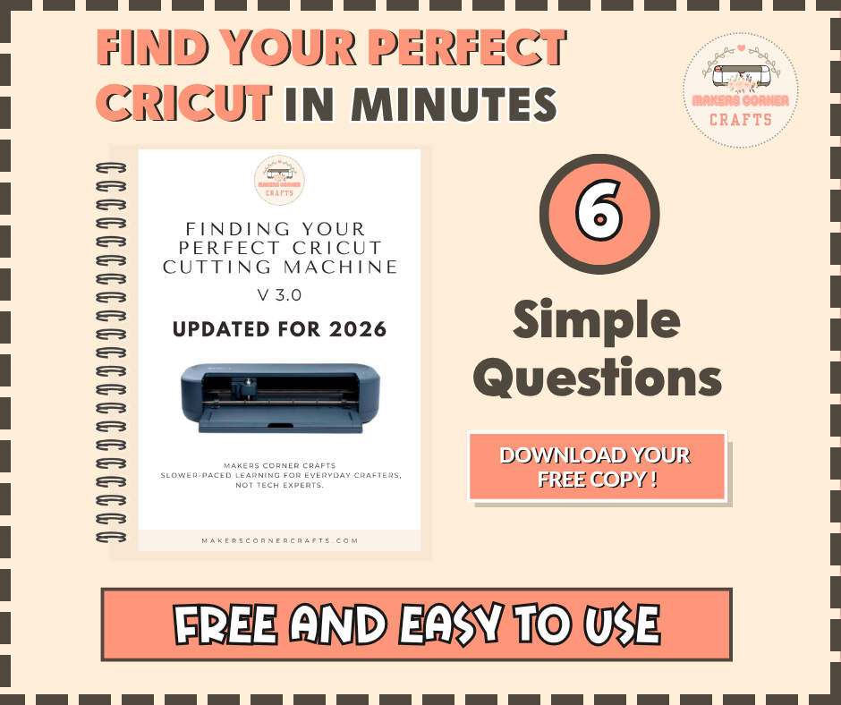Finding Your Perfect Cricut Cutting Machine FREE Guide